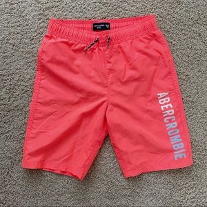 ABERCROMBIE KIDS Board Swim Shorts With Li…